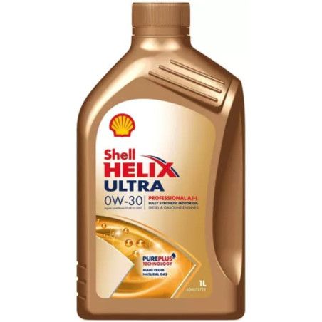 SHELL HELIX ULTRA AJ-L 0W30 1L