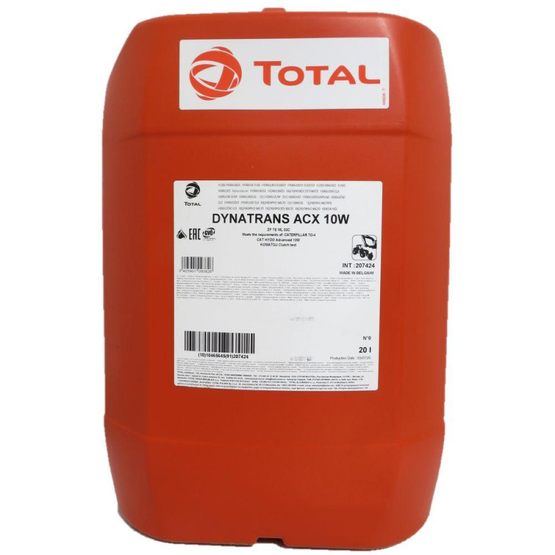 TOTAL DYNATRANS ACX 10W 20L