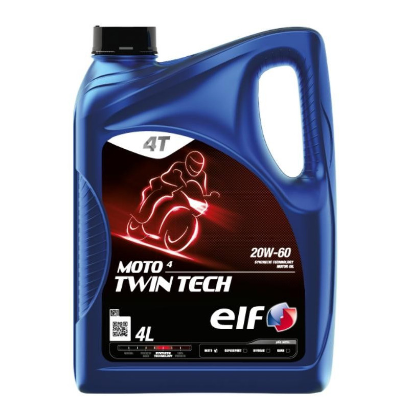 ELF MOTO 4 TWIN TECH 20W60 4L