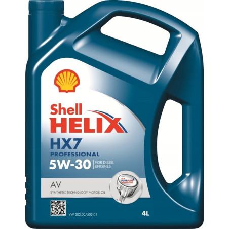 SHELL HELIX HX7 PROFESSIONAL AV 5W30 4L