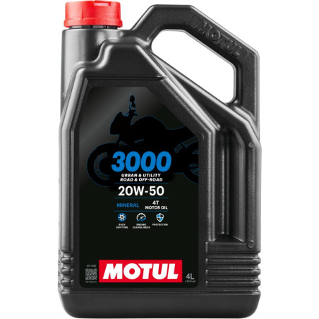 MOTUL 3000 4T 20W50 4L