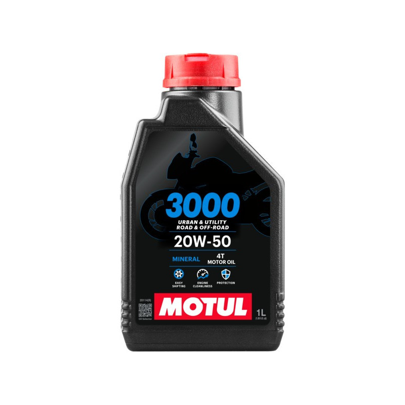 MOTUL 3000 4T 20W50 1L