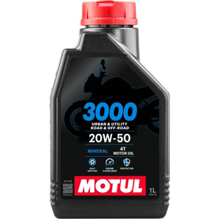 MOTUL 3000 4T 20W50 1L