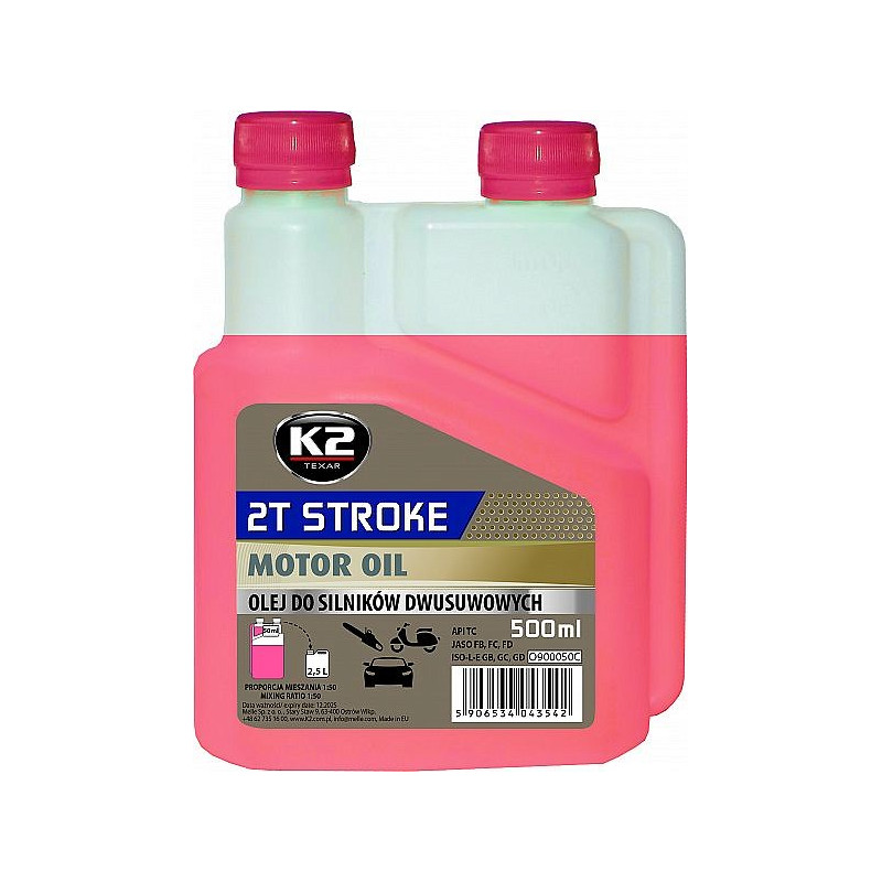 K2 2T STROKE OIL 2T 500ML