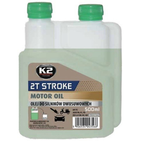 K2 2T STROKE OIL 500ML