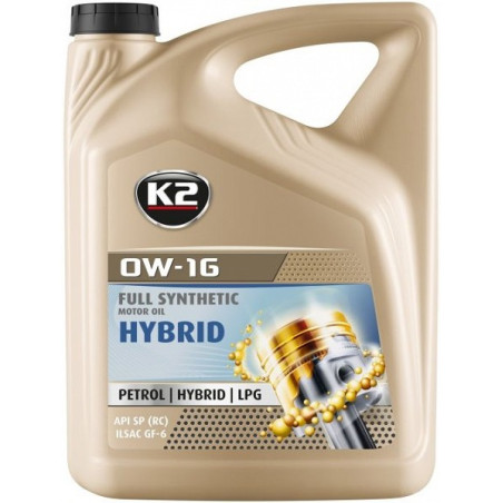 K2 HYBRID 0W16 5L