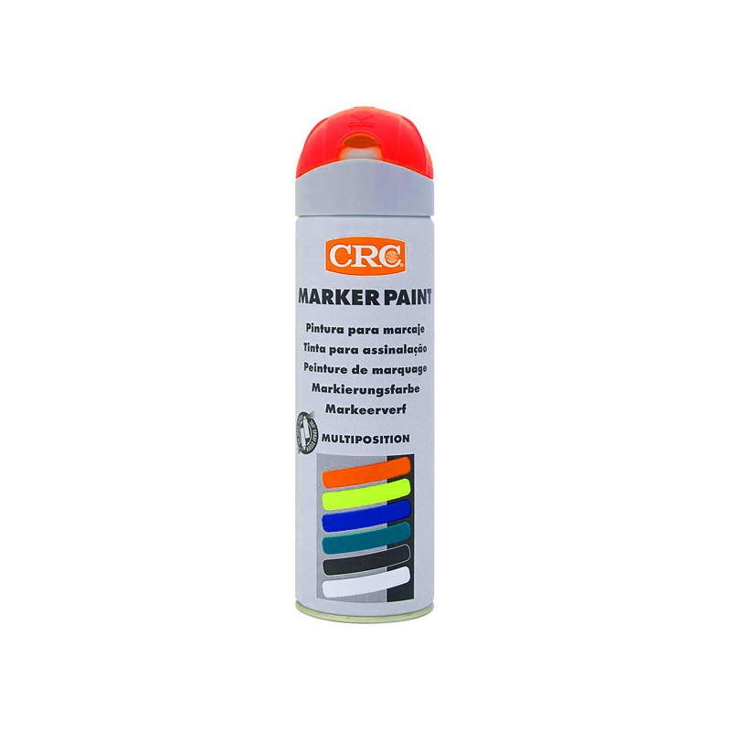 CRC MARKER PAINT FLUO MÄRKEVÄRV PUNANE 500ML/AE