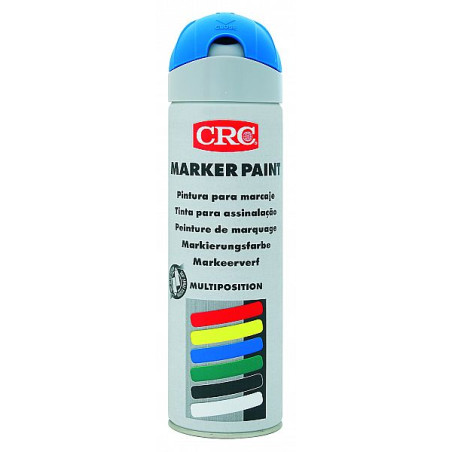 CRC MARKER PAINT FLUO MÄRKEVÄRV SININE 500ML/AE