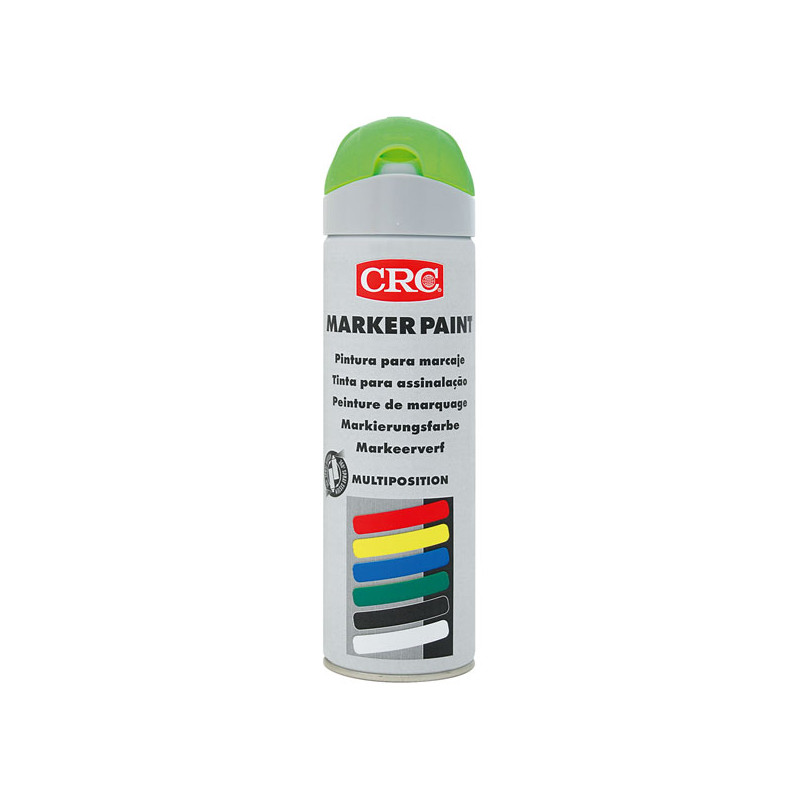 CRC MARKER PAINT FLUO MÄRKEVÄRV ROHELINE 500ML/AE