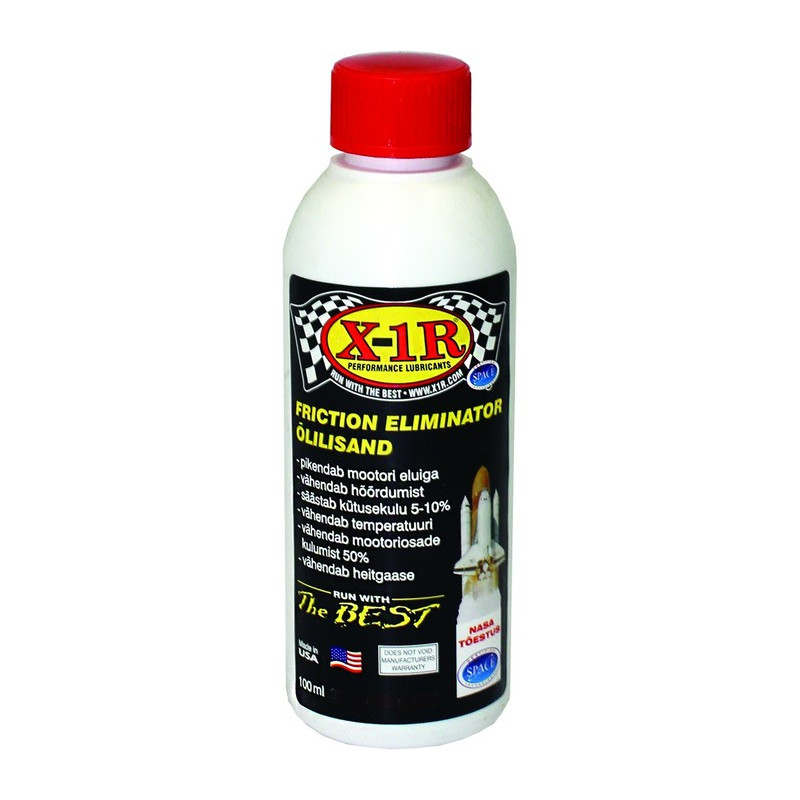 X-1R 100ML ÕLILISAND, KULUMISVASTANE MÄÄRDEAINE FRICTION ELIMINATOR