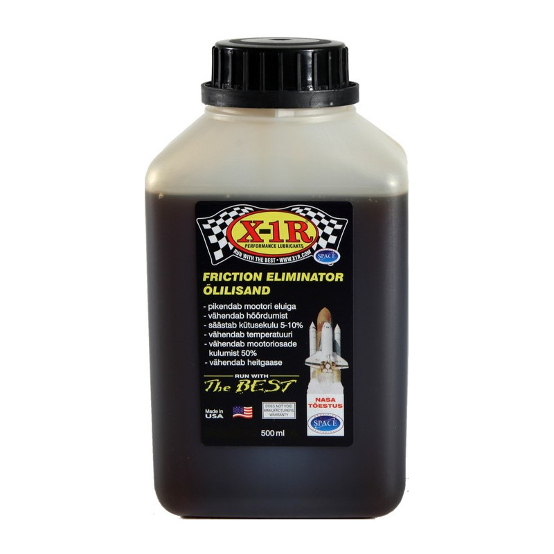 X-1R 500ML ÕLILISAND, KULUMISVASTANE MÄÄRDEAINE FRICTION ELIMINATOR