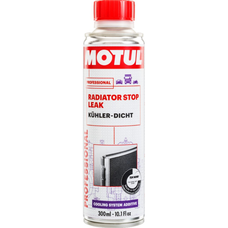 MOTUL RADIATOR STOP LEAK JAHUTUSSÜSTEEMI LEKKEPEATAJA 300ML (B2B)