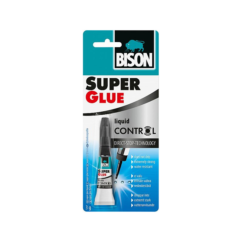 BISON SUPER GLUE KIIRLIIM 3G LIQUID CONTROL