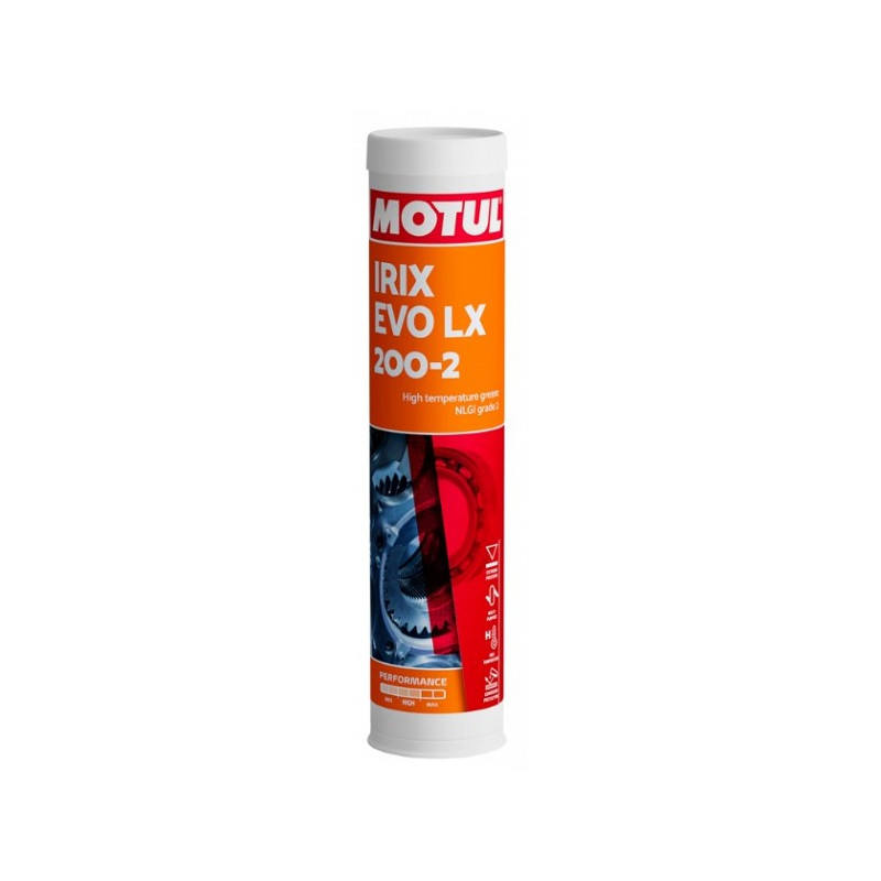 MOTUL TECH IRIX EVO LX 200-2 LITHIUM COMPLEX ÜLD- JA LAAGRIMÄÄRE 400G/PADRUN (ROHELINE)