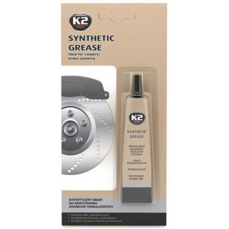 K2 SYNTHETIC GREASE VEEKINDEL SÜNTEETILINE MÄÄRE 18G/TUUB