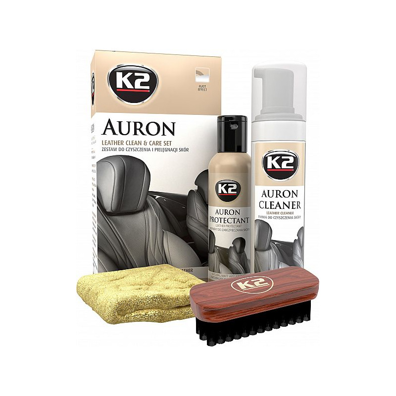 K2 AURON LEATHER CLEAN & CARE KIT NAHA PUHASTUS- JA HOOLDUSKOMPLEKT