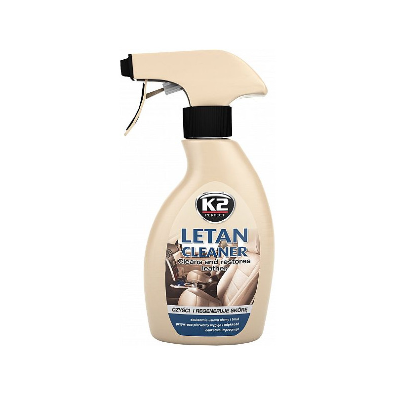 K2 LETAN CLEANER NAHKPINDADE PUHASTUS- JA HOOLDUSVAHEND 250ML/PIHUSTI