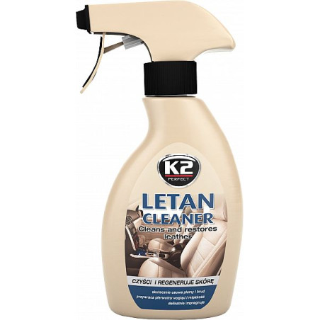 K2 LETAN CLEANER NAHKPINDADE PUHASTUS- JA HOOLDUSVAHEND 250ML/PIHUSTI