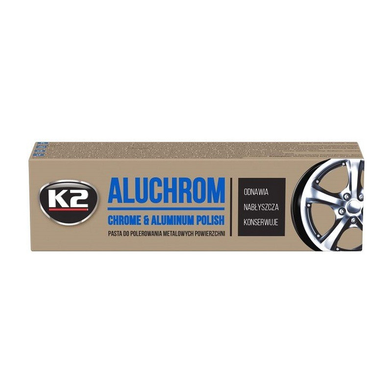 K2 ALUCHROM KROOMI POLEERIMISPASTA 120G/TUUB