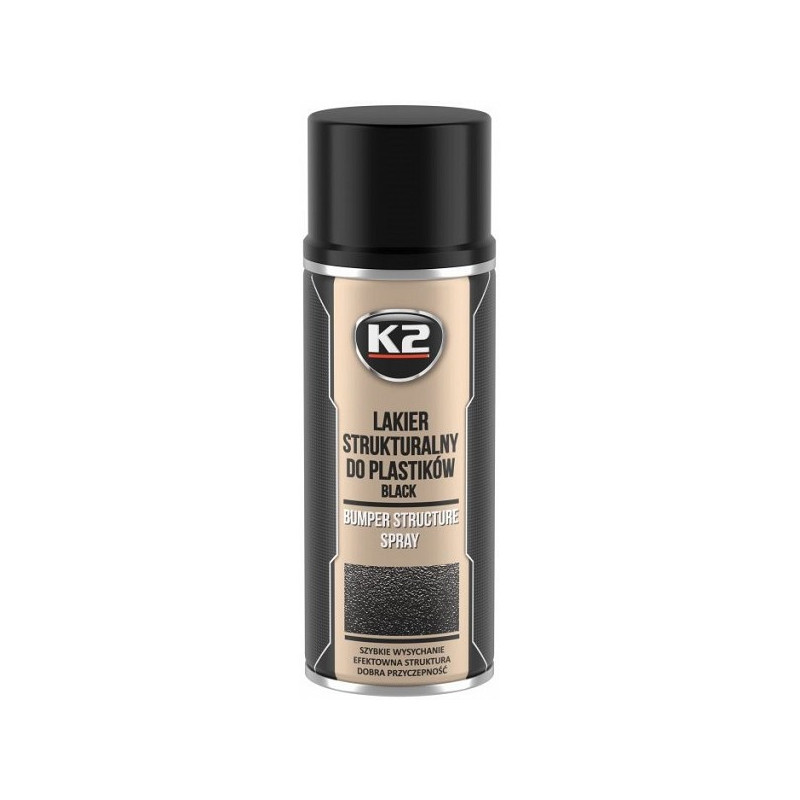 K2 BLACK BUMPER STRUCTURE BLACK MUST VÄRV 400ML/AE