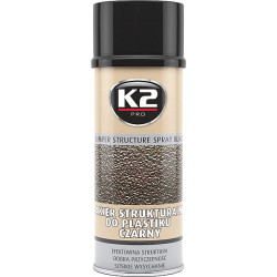 K2 BLACK BUMPER STRUCTURE BLACK MUST VÄRV 400ML/AE