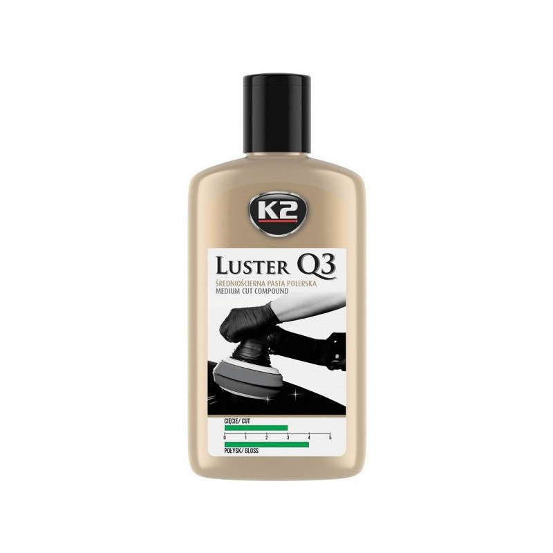 K2 LUSTER Q3 GREEN POLEERIMISPASTA 250G