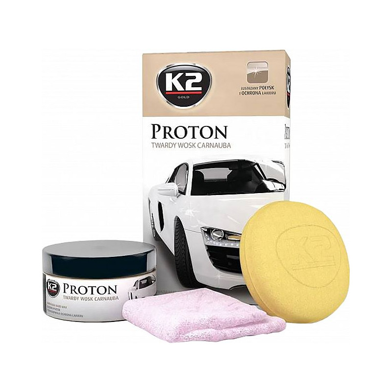 K2 PROTON HARD WAX TAHKE POLEERIMISVAHA KOMPLEKT 200G