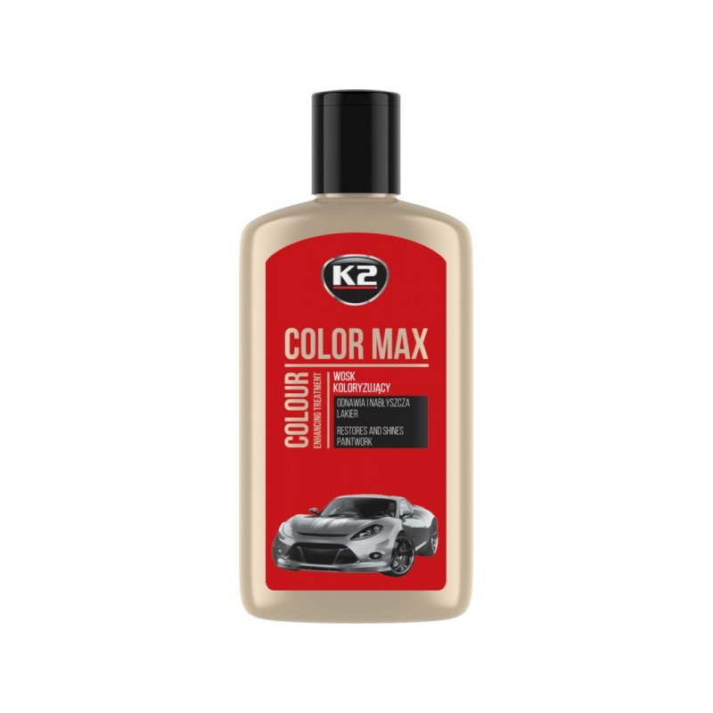 K2 COLOR MAX VÄRVIVAHA PUNANE 250ML