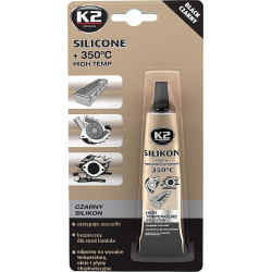 K2 SILICONE BLACK SILIKOONHERMEETIK MUST +350°C 21G/TUUB