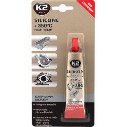 K2 SILICONE RED SILIKOONHERMEETIK PUNANE +350°C 21G/TUUB