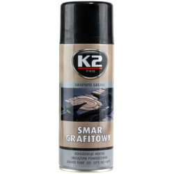 K2 GRAPHITE GREASE GRAFIITMÄÄRE SADULAMÄÄRE 400ML/AE