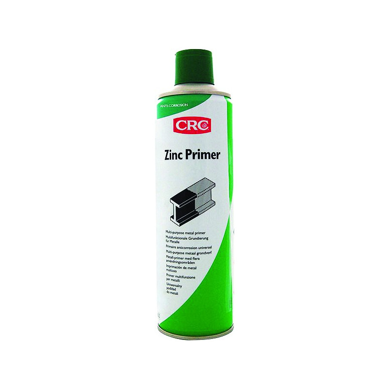 CRC ZINC PRIMER TSINK KRUNTVÄRV HALL 500ML/AE