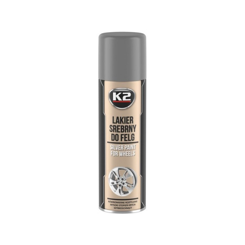 K2 SILVER LAQUER VELJE HÕBEDANE VÄRV 500ML/AE