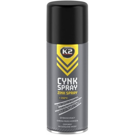 K2 ZYNK SPRAY +350°C KÜLMGALVAANIKA TSINK 400ML/AE