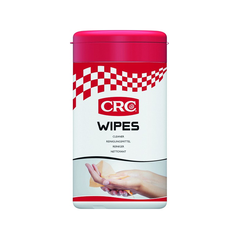 CRC WIPES UNIVERSAALSED PUHASTUSLAPID 50TK/PURK