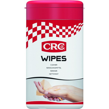 CRC WIPES UNIVERSAALSED PUHASTUSLAPID 50TK/PURK