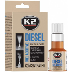 K2 DIESEL DIISLIKÜTUSE LISAND/PUHASTUSAINE 50ML