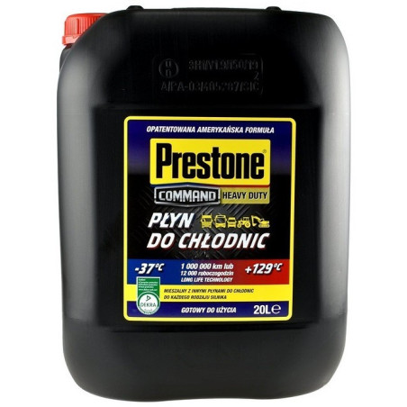 PRESTONE HEAVY DUTY ANTIFREEZE UNIVERSAALNE JAHUTUSVEDELIK VALMIS 20L