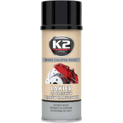 K2 BRAKE CALIPER PAINT +260°C KUUMAKINDEL VÄRV MUST 400ML/AE