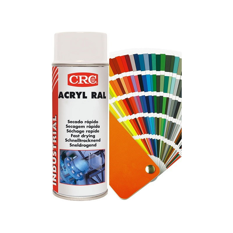 CRC ACRYL RAL 1023 LIIKLUSKOLLANE AKRÜÜLVÄRV 400ML/AE