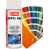 CRC ACRYL RAL 1023 LIIKLUSKOLLANE AKRÜÜLVÄRV 400ML/AE