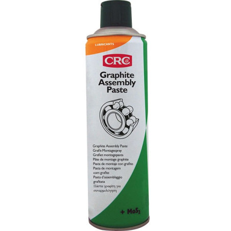 CRC GRAPHITE ASSEMBLY PASTE + MOS2 GRAFIITMÄÄRE 500ML/AE