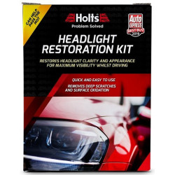 HOLTS HEADLIGHT RESTORER KIT TULEKLAASIDE POLEERIMISKOMPLEKT