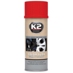 K2 COLOR FLEX EEMALDATAV KUMMISPREI PUNANE 400ML/AE