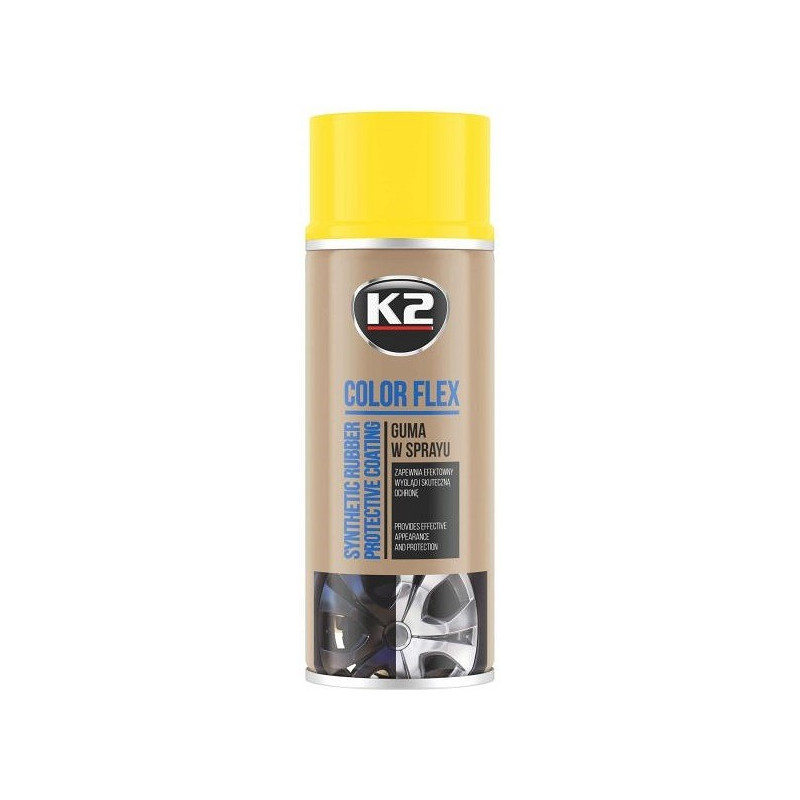 K2 COLOR FLEX EEMALDATAV KUMMISPREI KOLLANE 400ML/AE