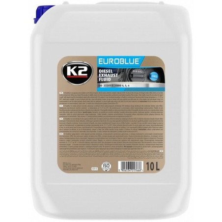 K2 EUROBLUE (ADBLUE) 10L VALAMISOTSIKUGA