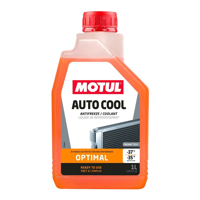 MOTUL AUTO COOL OPTIMAL -37°C JAHUTUSVEDELIK ORANZ 1L