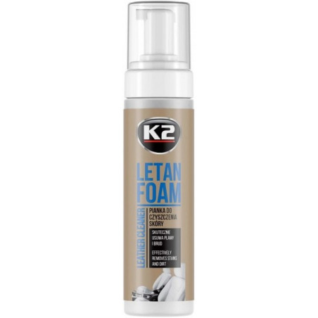 K2 LETAN FOAM NAHKPINDADE PUHASTUSVAHT 200ML