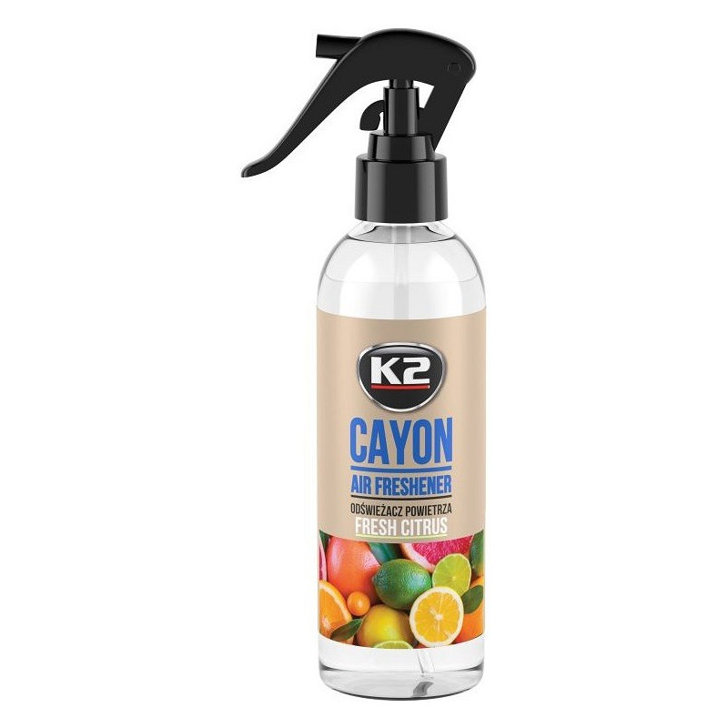 K2 CAYON FRESH CITRUS ÕHUVÄRSKENDAJA 250ML/PIHUSTI