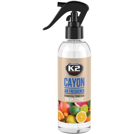 K2 CAYON FRESH CITRUS ÕHUVÄRSKENDAJA 250ML/PIHUSTI